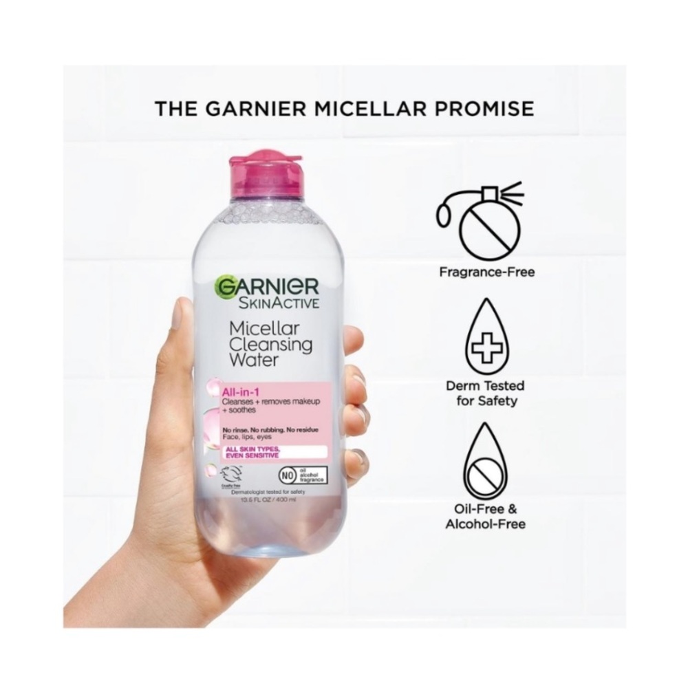 Garnier SkinActive Micellar Cleansing Water All-in-1 Cleanser & Makeup Remover